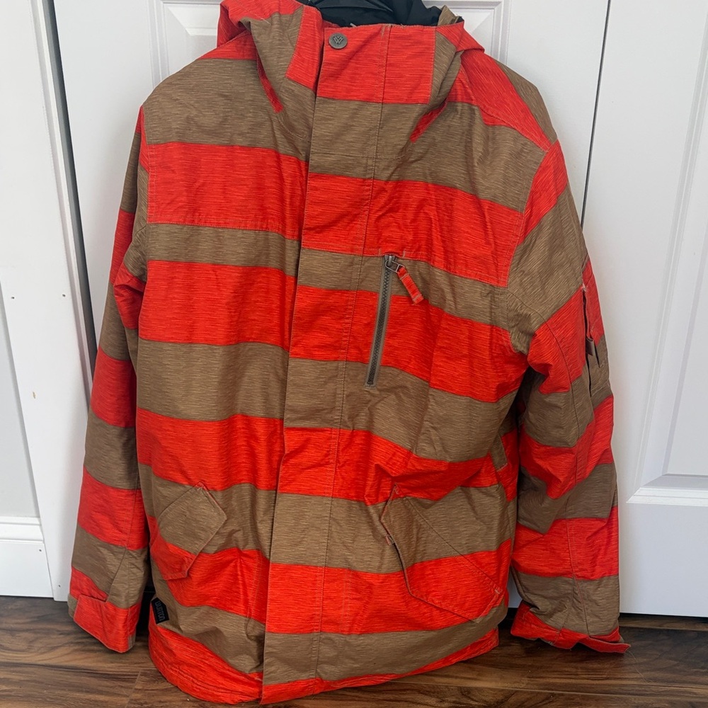 Burton Black Jacket with Logo Accents
